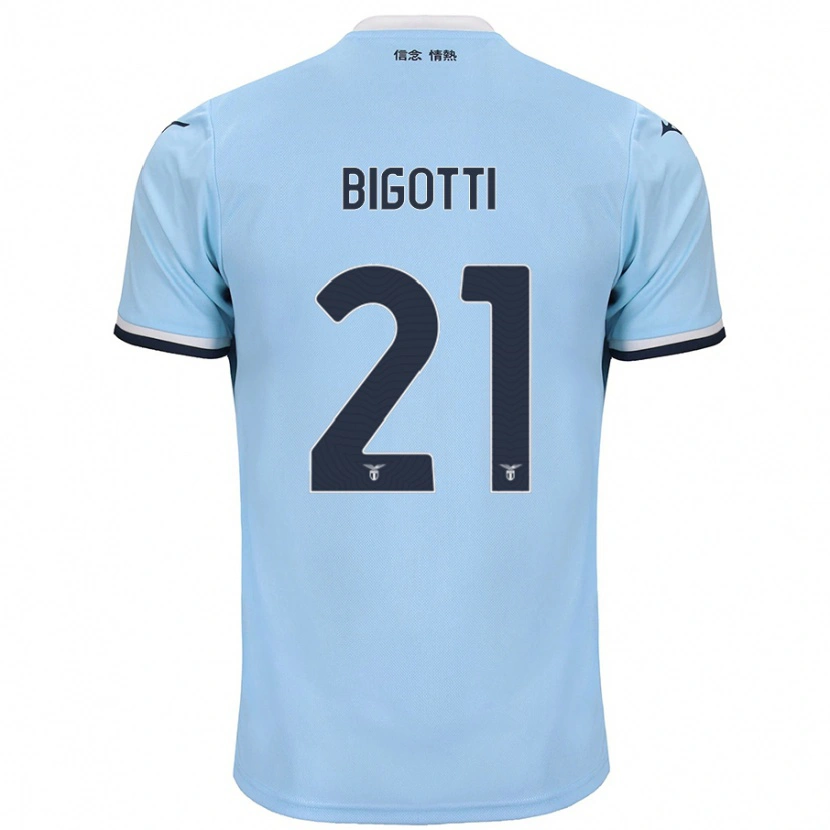 Danxen Damen Massimo Bigotti #21 Blau Heimtrikot Trikot 2024/25 T-Shirt