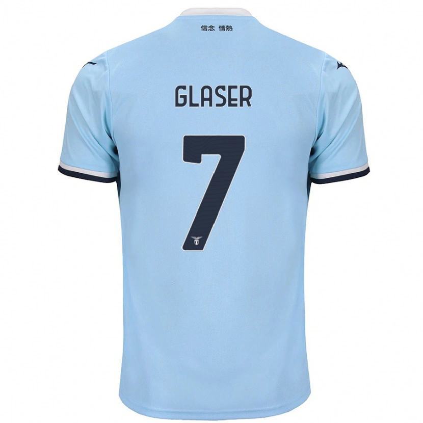Danxen Damen Julia Glaser #7 Blau Heimtrikot Trikot 2024/25 T-Shirt