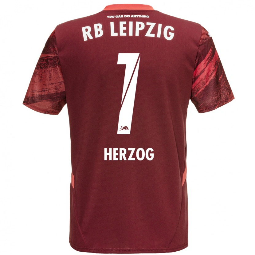 Danxen Damen Elvira Herzog #1 Burgunderrot Auswärtstrikot Trikot 2024/25 T-Shirt