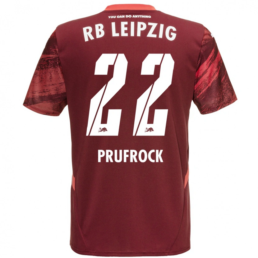 Danxen Damen Silas Prüfrock #22 Burgunderrot Auswärtstrikot Trikot 2024/25 T-Shirt