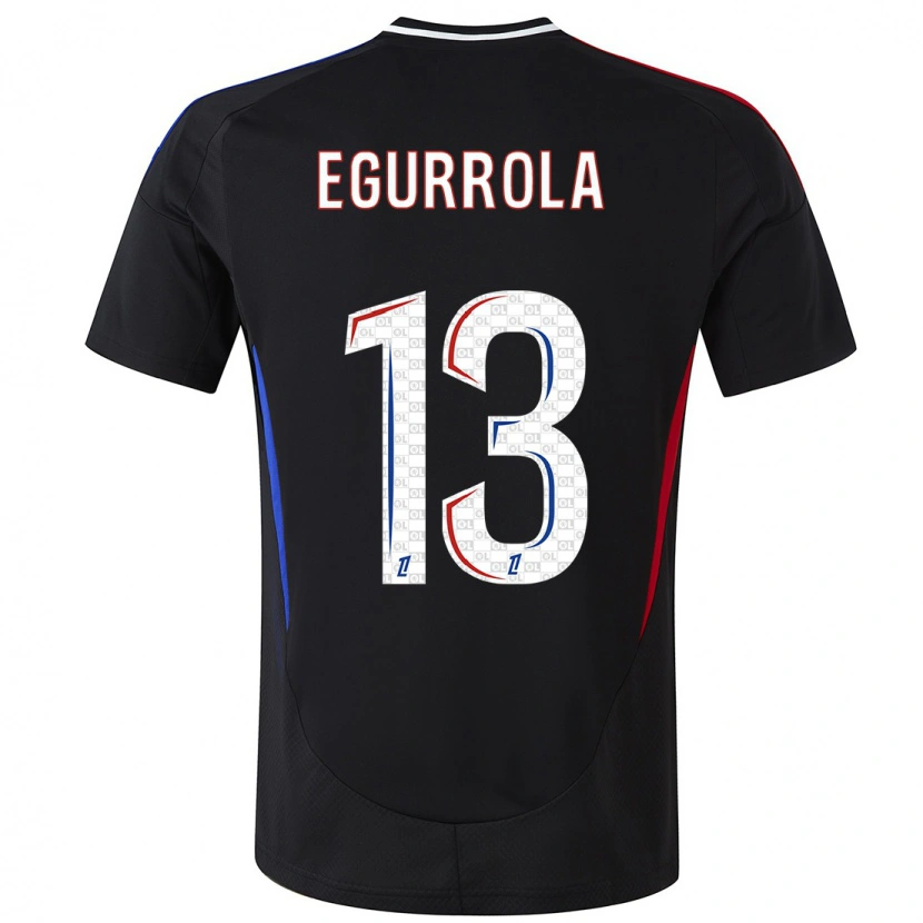 Danxen Damen Damaris Egurrola #13 Schwarz Auswärtstrikot Trikot 2024/25 T-Shirt