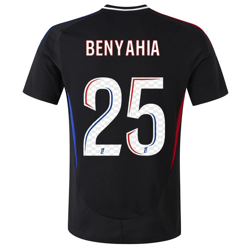 Danxen Damen Ines Benyahia #25 Schwarz Auswärtstrikot Trikot 2024/25 T-Shirt