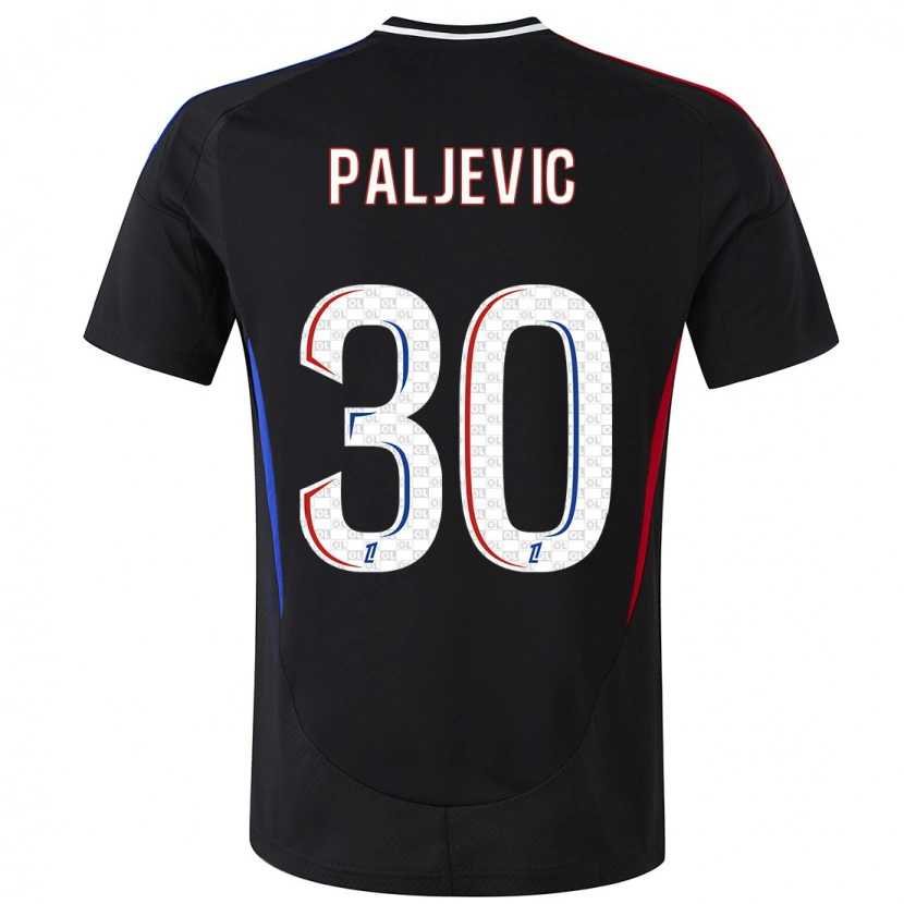 Danxen Damen Alyssia Paljevic #30 Schwarz Auswärtstrikot Trikot 2024/25 T-Shirt