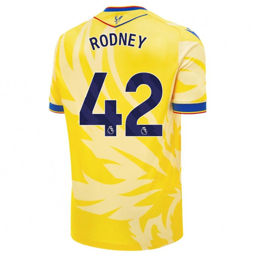 Danxen Damen Kaden Rodney #42 Gelb Auswärtstrikot Trikot 2024/25 T-Shirt
