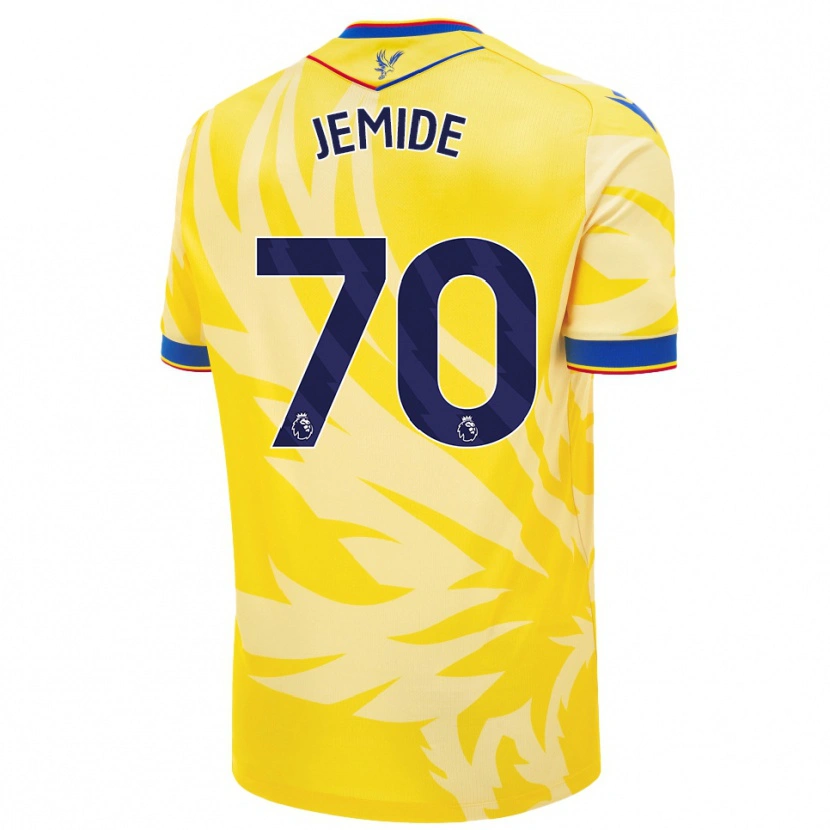 Danxen Damen Mofe Jemide #70 Gelb Auswärtstrikot Trikot 2024/25 T-Shirt