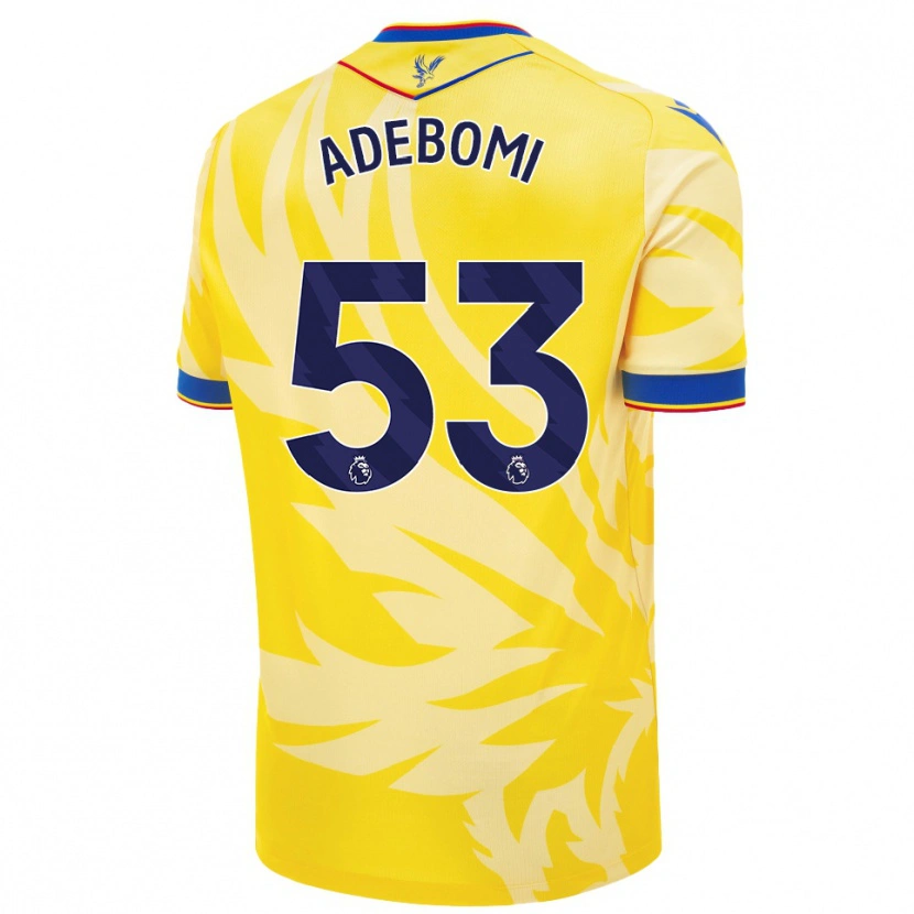 Danxen Damen Ademola Ola Adebomi #53 Gelb Auswärtstrikot Trikot 2024/25 T-Shirt
