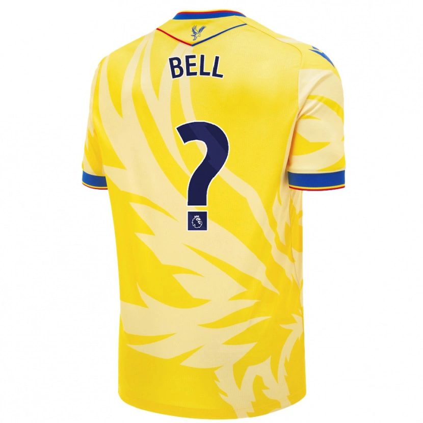 Danxen Damen Freddie Bell #0 Gelb Auswärtstrikot Trikot 2024/25 T-Shirt