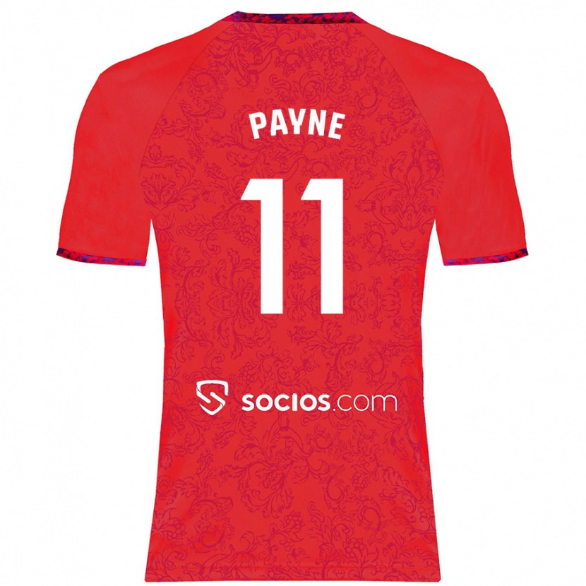 Danxen Damen Antionette Oyedupe Toni Payne #11 Rot Auswärtstrikot Trikot 2024/25 T-Shirt