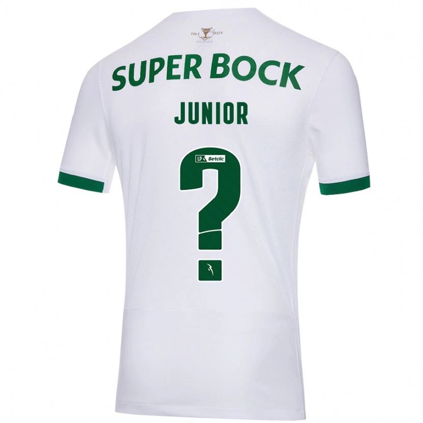 Danxen Damen Marlon Junior #0 Weiß Grün Auswärtstrikot Trikot 2024/25 T-Shirt