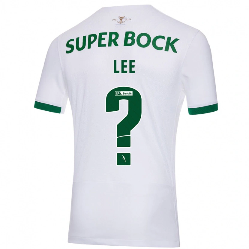 Danxen Damen Afonso Lee #0 Weiß Grün Auswärtstrikot Trikot 2024/25 T-Shirt