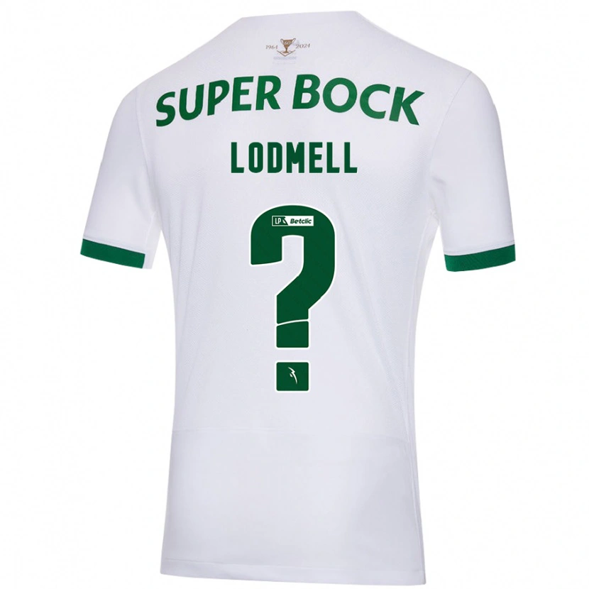 Danxen Damen William Lodmell #0 Weiß Grün Auswärtstrikot Trikot 2024/25 T-Shirt