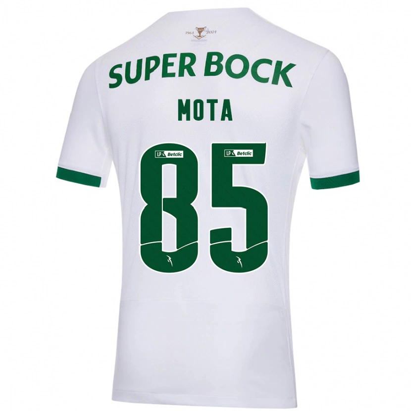Danxen Damen Rafael Mota #85 Weiß Grün Auswärtstrikot Trikot 2024/25 T-Shirt