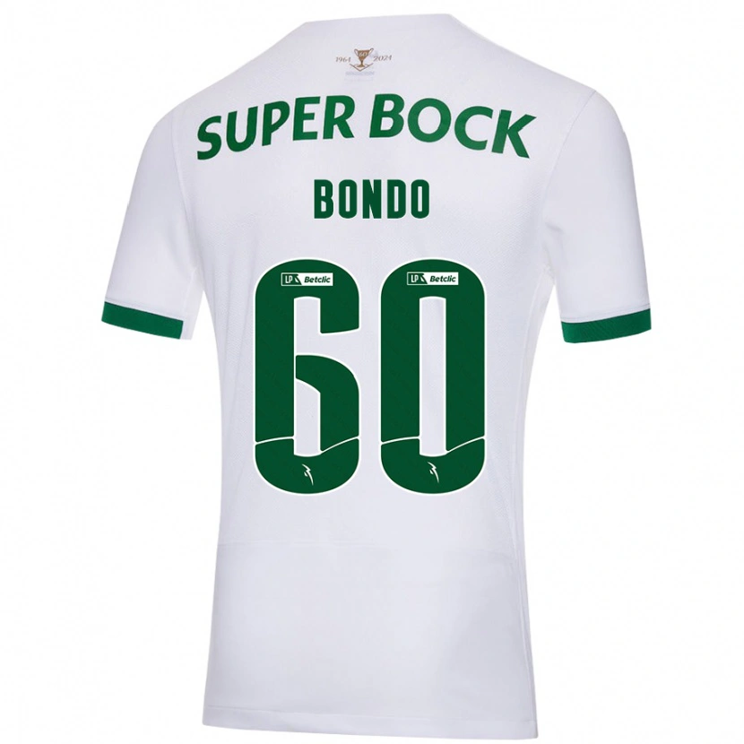 Danxen Damen Pedro Bondo #60 Weiß Grün Auswärtstrikot Trikot 2024/25 T-Shirt