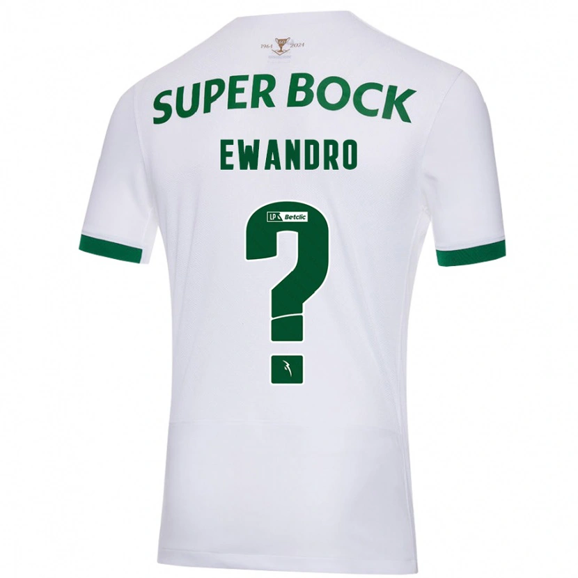 Danxen Damen Ewandro #0 Weiß Grün Auswärtstrikot Trikot 2024/25 T-Shirt