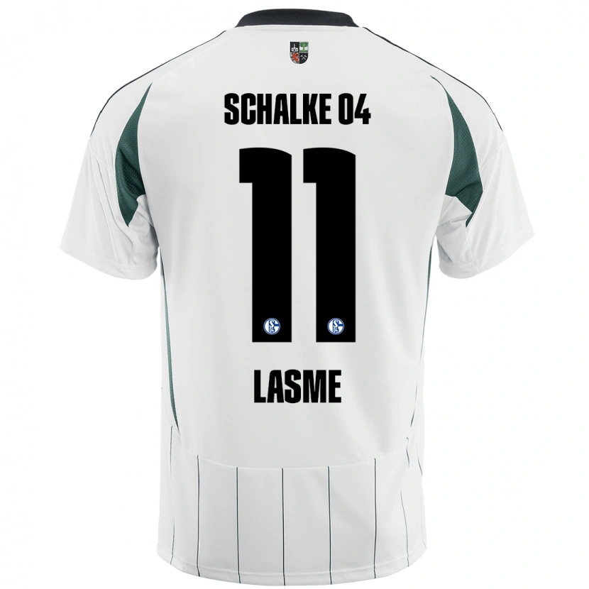 Danxen Damen Bryan Lasme #11 Weiß Grün Auswärtstrikot Trikot 2024/25 T-Shirt