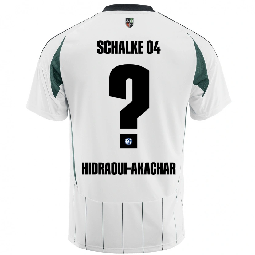 Danxen Damen Yassin Hidraoui-Akachar #0 Weiß Grün Auswärtstrikot Trikot 2024/25 T-Shirt