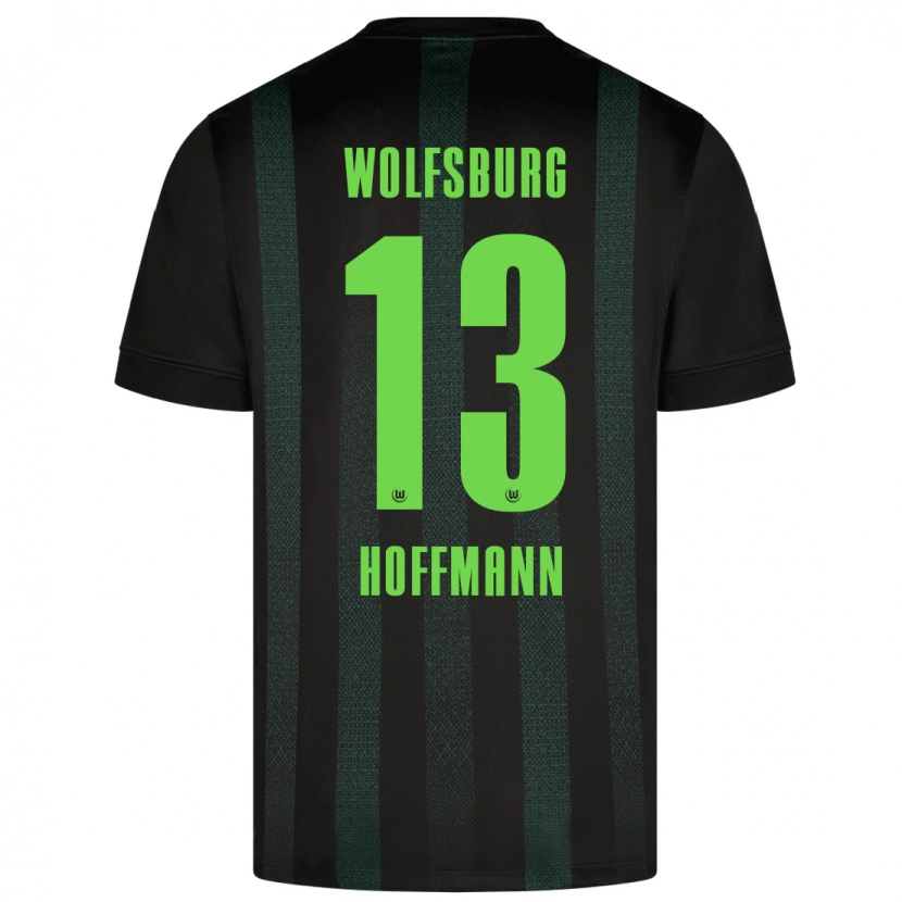 Danxen Damen Nils Hoffmann #13 Dunkelgrün Auswärtstrikot Trikot 2024/25 T-Shirt