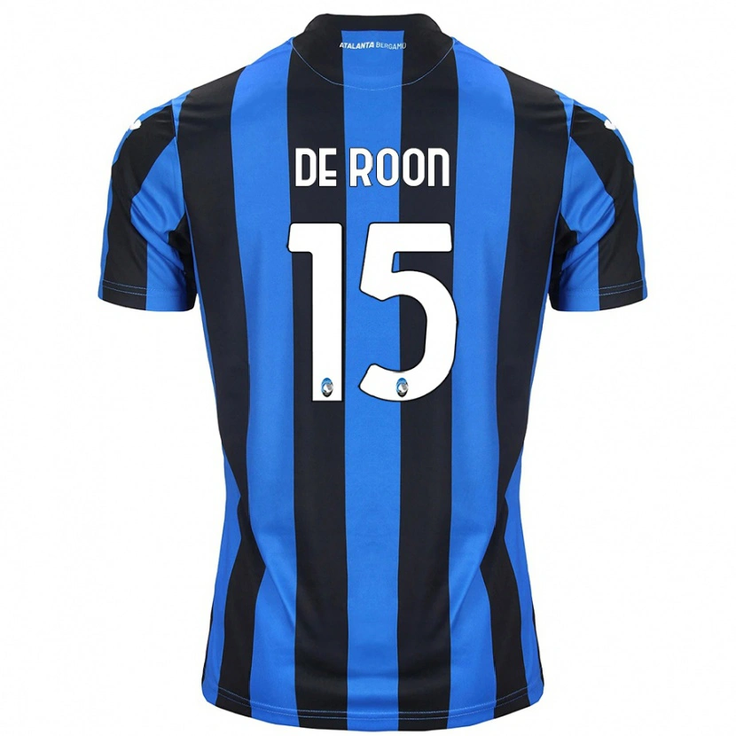 Danxen Kinder Marten De Roon #15 Blau Schwarz Heimtrikot Trikot 2024/25 T-Shirt