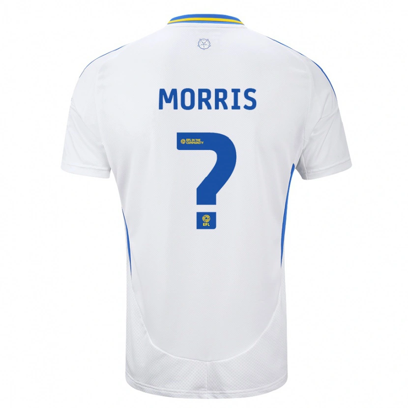 Danxen Kinder Jack Morris #0 Weiß Blau Heimtrikot Trikot 2024/25 T-Shirt