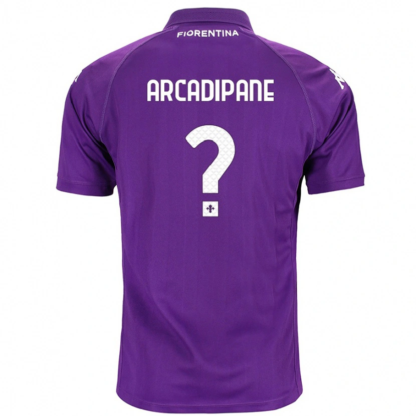 Danxen Kinder Guglielmo Arcadipane #0 Violett Heimtrikot Trikot 2024/25 T-Shirt