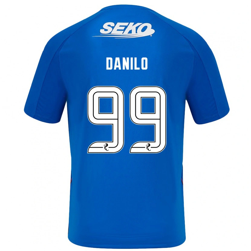 Danxen Kinder Danilo #99 Dunkelblau Heimtrikot Trikot 2024/25 T-Shirt