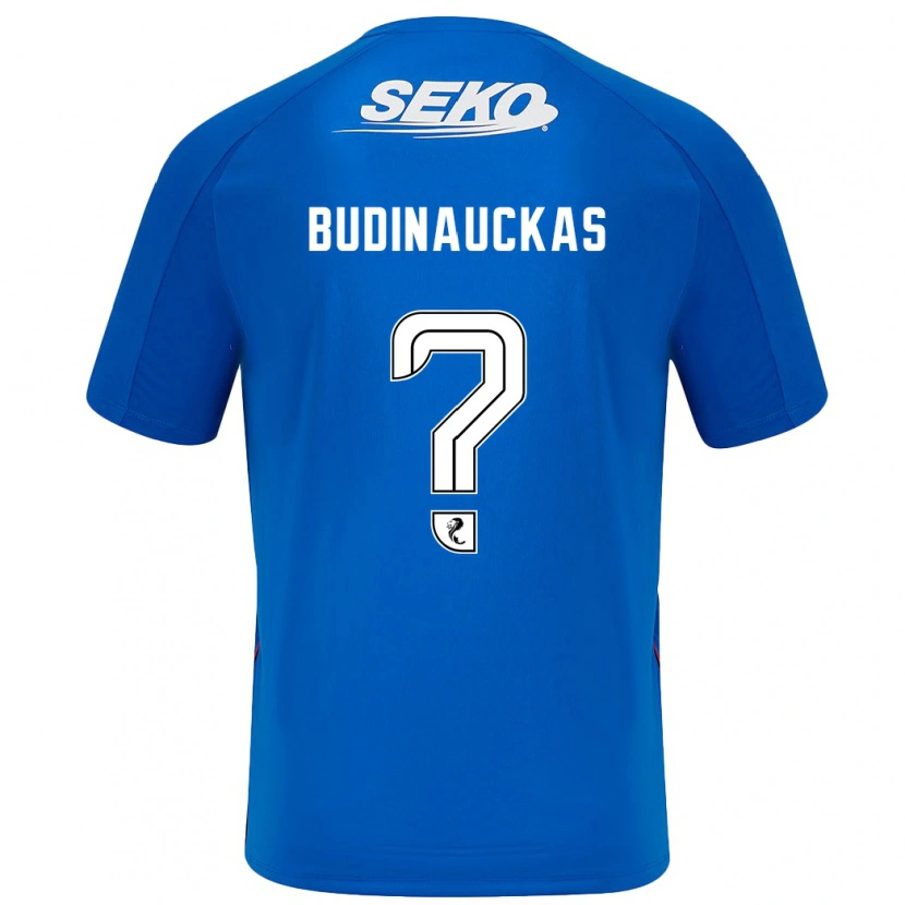 Danxen Kinder Lewis Budinauckas #0 Dunkelblau Heimtrikot Trikot 2024/25 T-Shirt