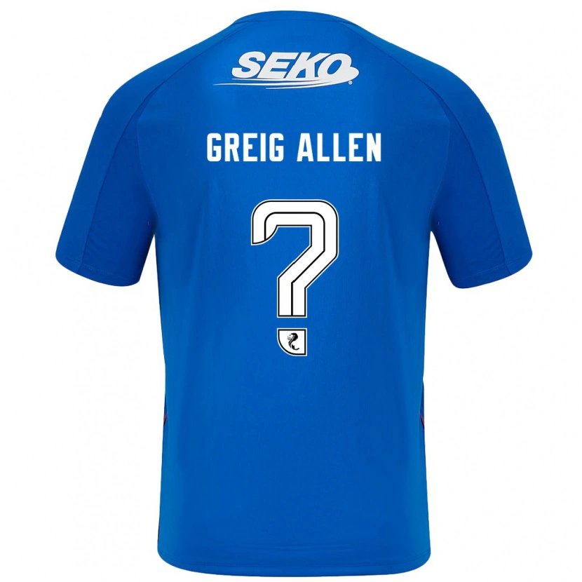 Danxen Kinder Greig Allen #0 Dunkelblau Heimtrikot Trikot 2024/25 T-Shirt