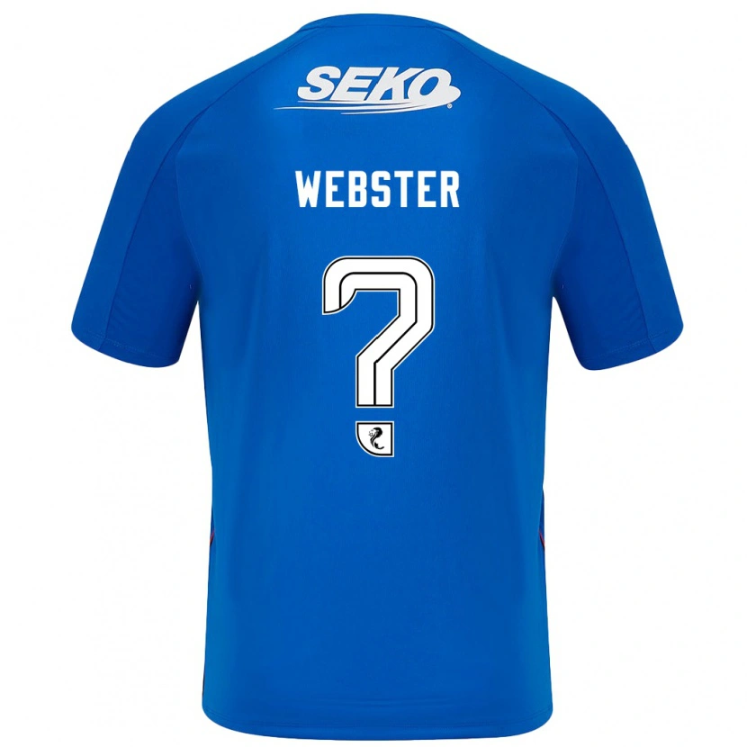 Danxen Kinder Kristian Webster #0 Dunkelblau Heimtrikot Trikot 2024/25 T-Shirt
