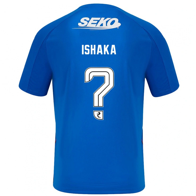 Danxen Kinder Thompson Ishaka #0 Dunkelblau Heimtrikot Trikot 2024/25 T-Shirt