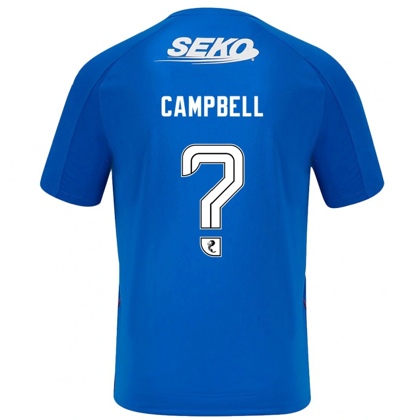 Danxen Kinder Connor Campbell #0 Dunkelblau Heimtrikot Trikot 2024/25 T-Shirt