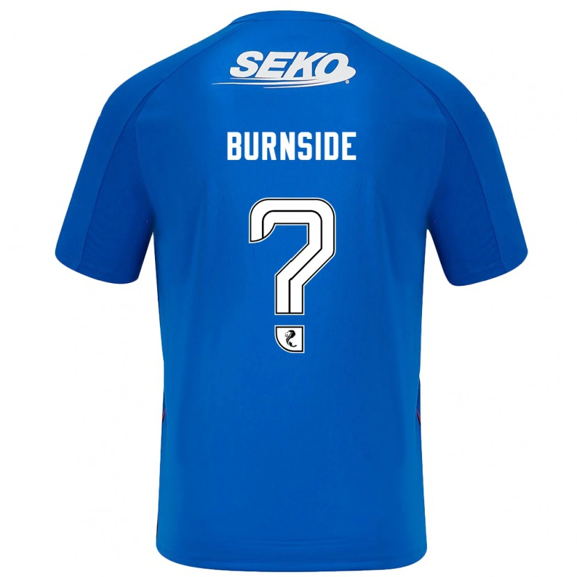 Danxen Kinder Callum Burnside #0 Dunkelblau Heimtrikot Trikot 2024/25 T-Shirt