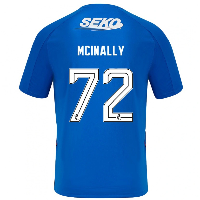 Danxen Kinder Darren Mcinally #72 Dunkelblau Heimtrikot Trikot 2024/25 T-Shirt