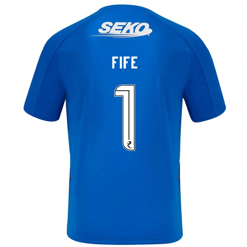 Danxen Kinder Jenna Fife #1 Dunkelblau Heimtrikot Trikot 2024/25 T-Shirt