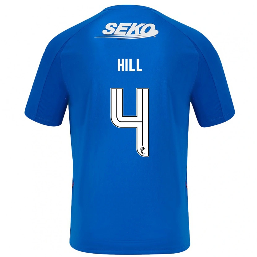 Danxen Kinder Kathryn Hill #4 Dunkelblau Heimtrikot Trikot 2024/25 T-Shirt