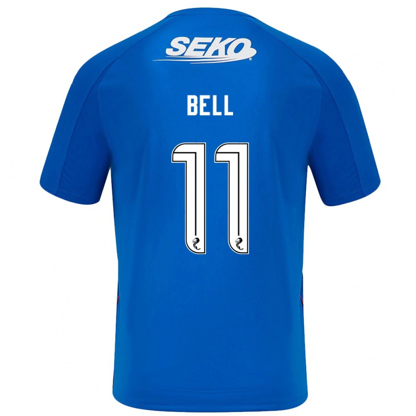 Danxen Kinder Megan Bell #11 Dunkelblau Heimtrikot Trikot 2024/25 T-Shirt