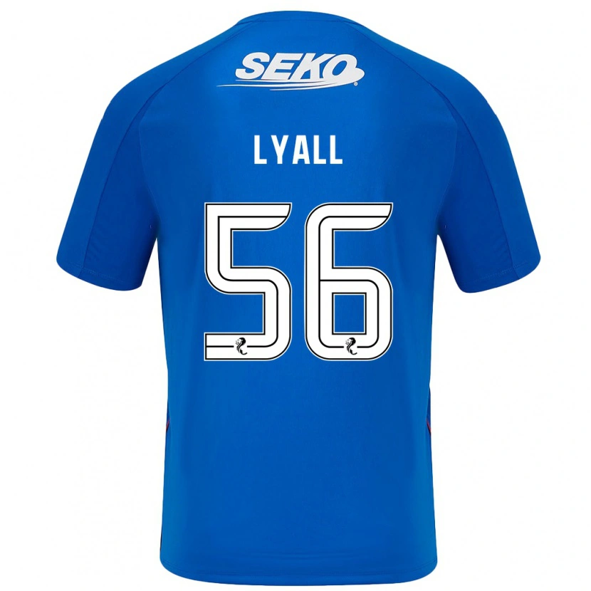 Danxen Kinder Arron Lyall #56 Dunkelblau Heimtrikot Trikot 2024/25 T-Shirt