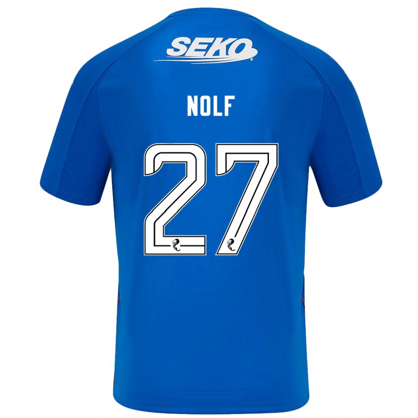 Danxen Kinder Madeline Nolf #27 Dunkelblau Heimtrikot Trikot 2024/25 T-Shirt