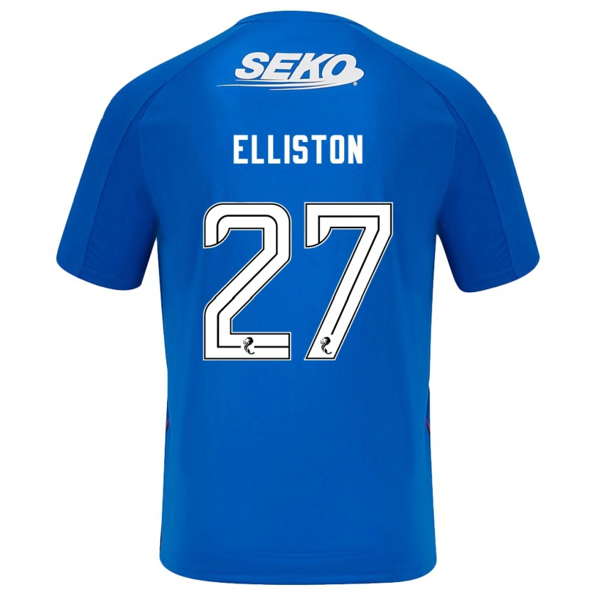 Danxen Kinder Maddie Elliston #27 Dunkelblau Heimtrikot Trikot 2024/25 T-Shirt