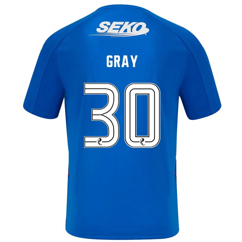 Danxen Kinder Georgia Gray #30 Dunkelblau Heimtrikot Trikot 2024/25 T-Shirt