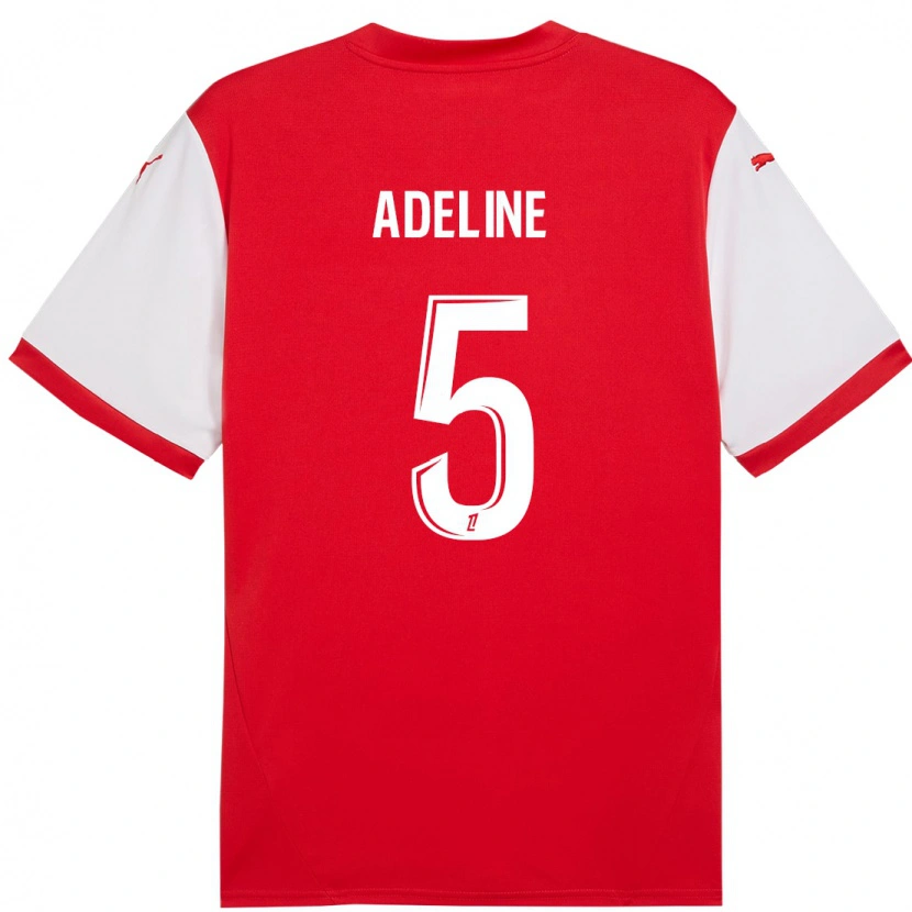 Danxen Kinder Martin Adeline #5 Rot Weiß Heimtrikot Trikot 2024/25 T-Shirt