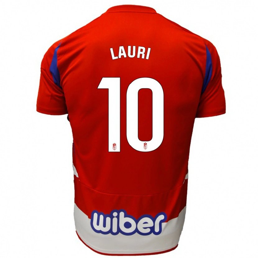 Danxen Kinder Lauri #10 Rot Weiß Blau Heimtrikot Trikot 2024/25 T-Shirt