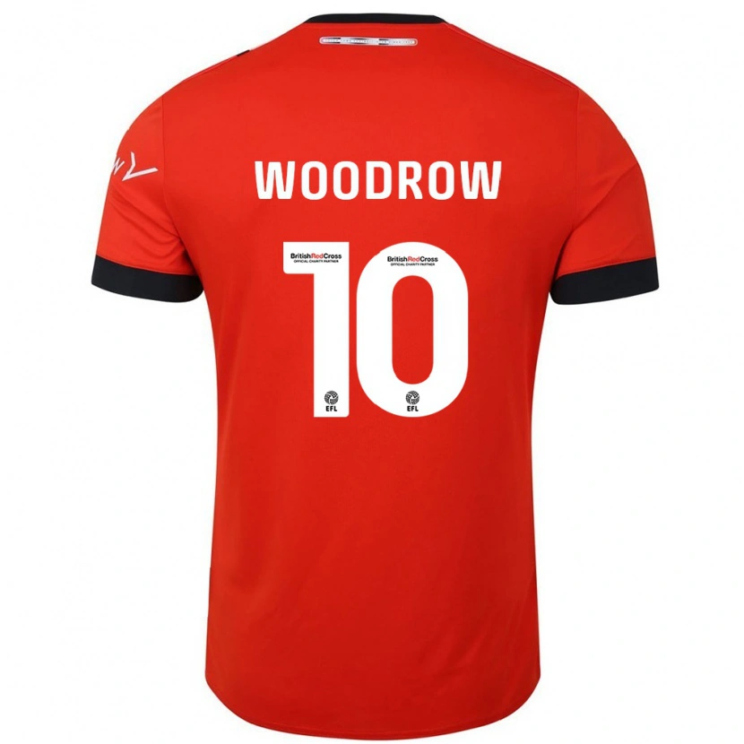 Danxen Kinder Cauley Woodrow #10 Orange Schwarz Heimtrikot Trikot 2024/25 T-Shirt