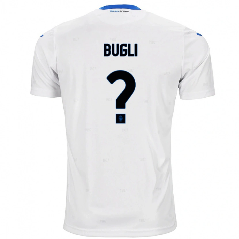 Danxen Kinder Gabriel Bugli #0 Weiß Auswärtstrikot Trikot 2024/25 T-Shirt