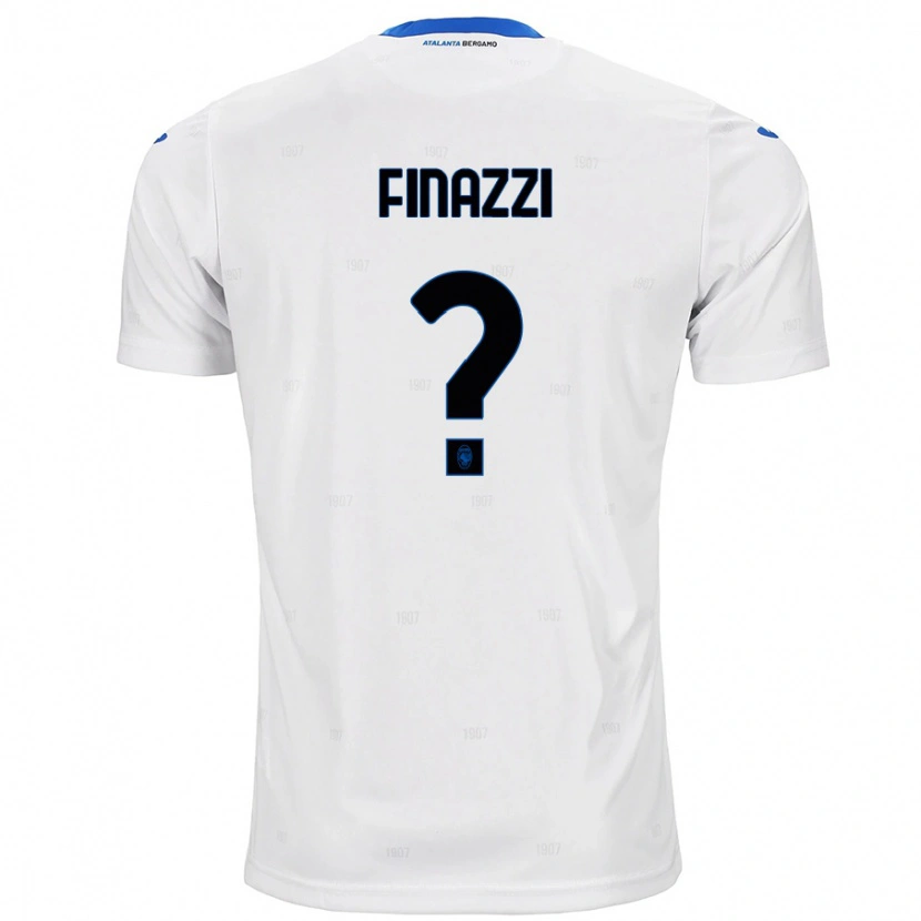 Danxen Kinder Riccardo Finazzi #0 Weiß Auswärtstrikot Trikot 2024/25 T-Shirt