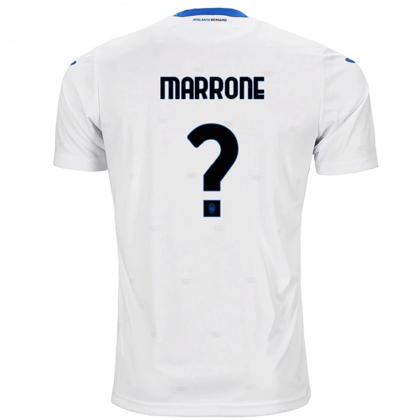 Danxen Kinder Federico Marrone #0 Weiß Auswärtstrikot Trikot 2024/25 T-Shirt