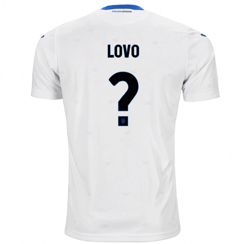 Danxen Kinder Pietro Lovo #0 Weiß Auswärtstrikot Trikot 2024/25 T-Shirt