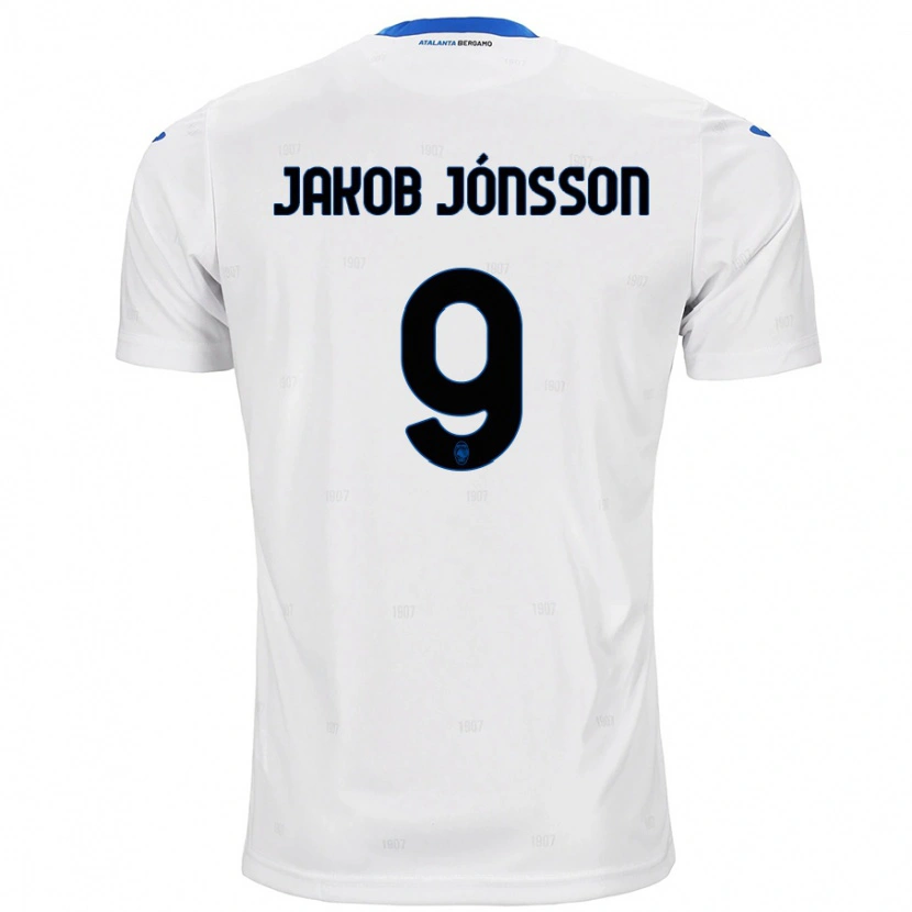 Danxen Kinder Birkir Jakob Jónsson #9 Weiß Auswärtstrikot Trikot 2024/25 T-Shirt