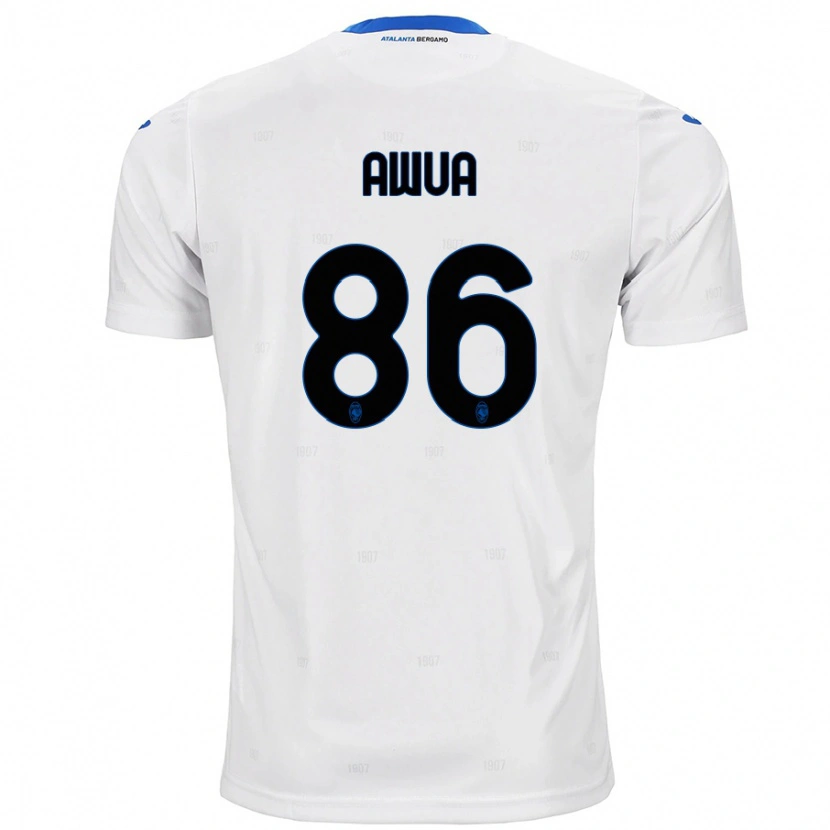 Danxen Kinder Theophilus Awua #86 Weiß Auswärtstrikot Trikot 2024/25 T-Shirt