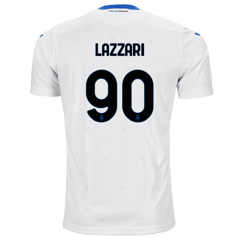 Danxen Kinder Ilaria Lazzari #90 Weiß Auswärtstrikot Trikot 2024/25 T-Shirt