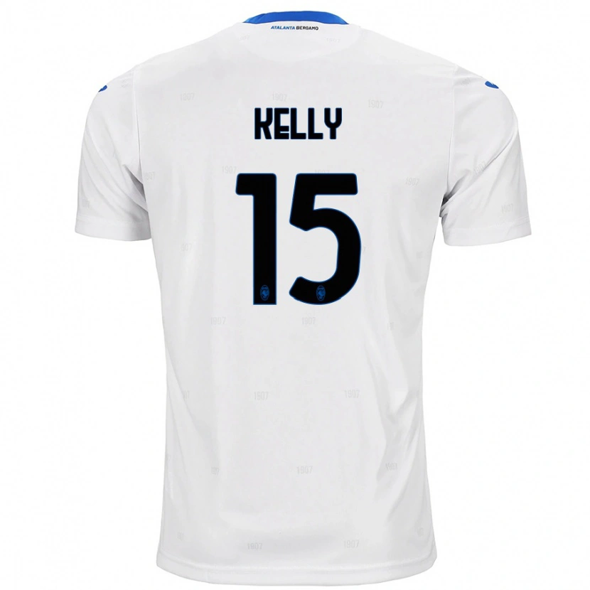 Danxen Kinder Maegan Kelly #15 Weiß Auswärtstrikot Trikot 2024/25 T-Shirt
